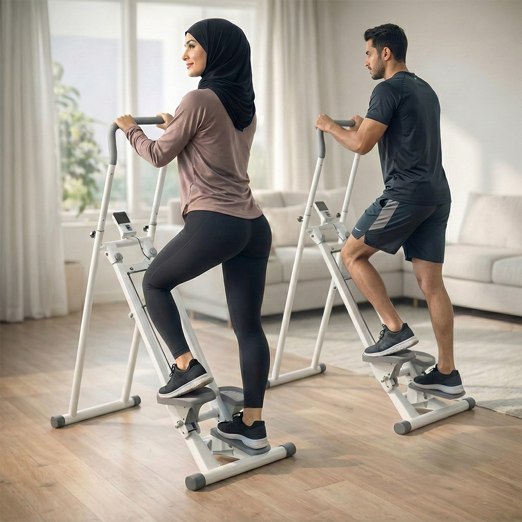 جهاز التسلق + طقم أحبال مقاومة (هدية لفترة محدودة)